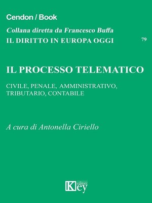 cover image of Il processo telematico
